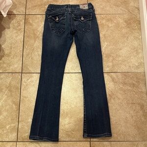 True Religion Boot Cut Jean low rise size 24